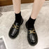 Round Toe Chunky Loafers